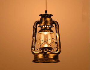 人気　インダストリアル ペンダントライト ガラス　 工業照明 吊り下げランプ アンティーク 　工業照明