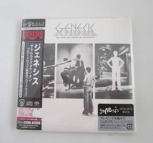 ジェネシス 眩惑のブロードウェイ DVD付 紙ジャケット仕様 GENESIS Lamb Lies Down On Broadway