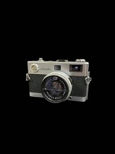 A10199 美品 minolta AL-E ROKKOR-GF 1:1.8 f=40mm ミノルタ フィルムカメラ 動作未確認 