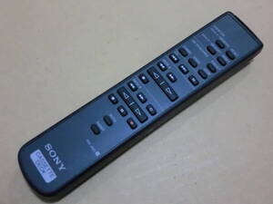 ◆SONY ダブルカセットデッキ TC-WE505/TC-WE475/TC-WE435など用リモコン RM-J920　美品◆