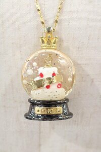 Q-pot. / ACCCake in the Snow Dome Necklace クリアＸゴールド I-24-06-02-002-QP-AC-HD-ZI