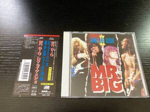 MR.BIG Raw Like Sushi 2 Ⅱ（Live in Tokyo）国内盤CD ミスタービッグ ロウライクスシ2