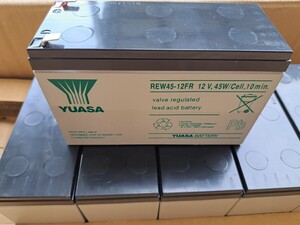 未使用　ユアサ YUASA 無停電電源装置　UPS REW45-12FR 12V 1個