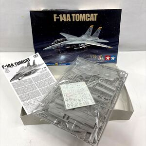 【美品】 TAMIYA タミヤ 未組立 F-14A TOMCAT 1/72 トムキャット プラモデル コレクション 雑貨(1727)