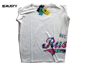 【サーフブランドラスティUVカット・吸汗・速乾】RUSTY★レディース半袖Ｔシャツ★503WTM