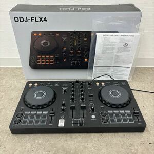 1円〜 Pioneer DDJ-FLX4 パイオニア DJコントローラー DJミキサー 動作確認済み　保証書付き　販売証明シール付き