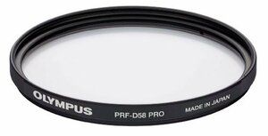 OLYMPUS プロテクトフィルター ミラーレス一眼 ミラーレス一眼 PEN用 58mm (中古品)