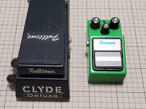 【希少】ワウペダル(fulltone clyde wah deluxe)チューブスクリーマ(TS9 2nd Reissueue)