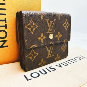 A342【外観未使用級】LOUIS VUITTON ルイヴィトン モノグラム ポルトフォイユエリーズWホック財布 両面財布 コンパクト財布 M61654/MI1902