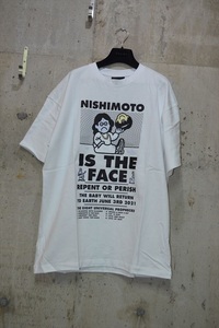 ニシモト イズ ザ マウス　face S/S TEE NIMFC-01　NISHIMOTO IS THE MOUTH　半袖　Ｔシャツ　2XL D4224