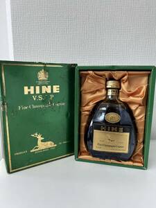 【1円～】ハイン VSOP グリーンボトル 箱付 700ml 40％ 240616 HINE VSOP