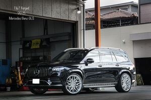 24インチ 4本セット T&T forged 鍛造 ホイール ベンツ AMG 全車種GLS GLE GLC GL GLB X167 X166 w167 w166 x253 に対応 等オーダーで作製 