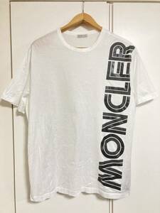 【送料無料】MONCLERモンクレールのTシャツ　XLサイズ　白　ホワイト