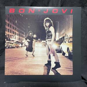 【帯付】 Bon Jovi 『RUNAWAY・夜明けのランナウェイ』 LPレコード国内盤 （25PP-119）