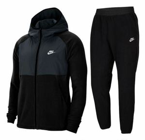 ☆新品 国内正規品 NIKE CE FULLZIP HOODIE WINTER CE OH WINTER PANT Lサイズ CU4362-010 CU4372-010上下セット セットアップ フリース