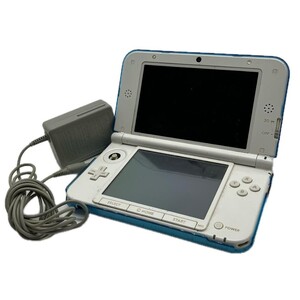 仙4【訳あり】Nintendo 3DSLL 本体 SPR-001 ホワイト カバー付き ゲーム機 任天堂 部品取り ※タッチペン欠品