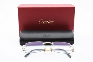 箱付き カルティエ 度入り メガネ Cartier