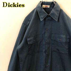 Ｄickies デッキーズ　長袖シャツ　ワークシャツ　メンズ　15-151/2サイズ　【AY0247】