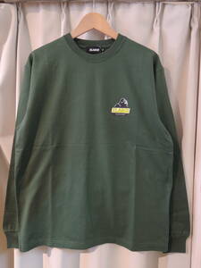 X-LARGE エクストララージ XLARGE SLANTED OG L/S TEE Mサイズ グリーン 2024 最新人気品 送料\230~