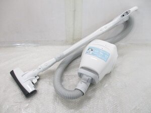 ◎美品 Panasonic パナソニック 紙パック式 キャニスター掃除機 MC-PJ230G-W 軽量 クリーンセンサー パワーノズル 展示品 w1281