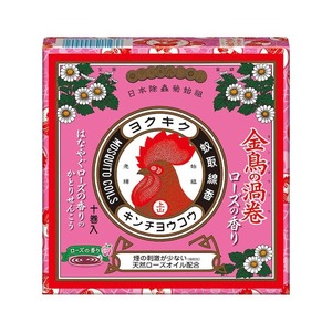 KINCHO 金鳥の渦巻　ローズの香り　10巻　複数可　デング熱　対策