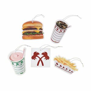 IN-N-OUT 新作　インアウトバーガー　エアフレッシュナー　５枚で１セット 限定入荷　検　リトルツリーUSDM　EF　シビック　