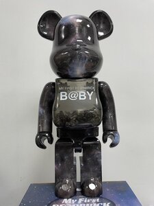 BE@RBRICK X 1000% X B@BY SPACE Ver. MY FIRST x カリモク by MEDICOM TOY ベアブリック 置物 美品 箱付き 希少