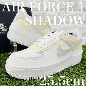 即決 ナイキ ウィメンズ エアフォース1 シャドウ Nike WMNS Air Force 1 Shadow AF1 25.5cm 送料込み DR7883-101