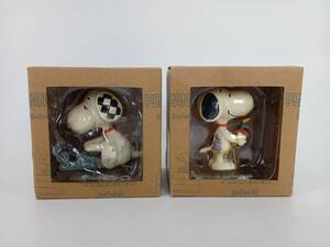 16471-02★PEANUTS JIM SHORE スヌーピー フィギュア 木彫り Snoopy Typing/birthday Snoopy★