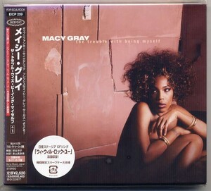 ☆メイシー・グレイ Macy Gray 「ザ・トラブル・ウィズ・ビーイング・マイセルフ+1」 期間限定スリーブケース仕様 新品 未開封