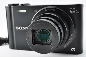 SONY ソニー Cyber-shot DSC-WX300 OPTICALZOOM 20x AVCHD ブラック コンパクトデジタルカメラ #925