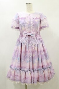 Angelic Pretty / Melty Skyワンピース Free ピンク H-24-11-13-038-AP-OP-NS-ZH