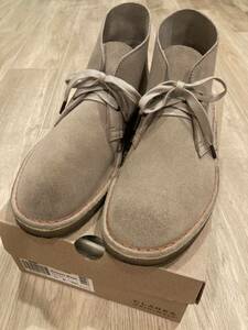 【着用回数わずか】Clarks クラークス デザートブーツ チャッカブーツ サンドスエード UK7.5