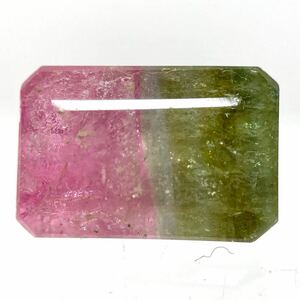 ◯トルマリン2.17ct◯ o 約9.0×5.9×4.7mm ルース 裸石 tourmaline宝石 ジュエリー jewerly bicolor バイカラー ◎ w5 C1