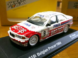 ミニチャンプス　1/43　「　BMW 318i　」　♯8　　ベルギー・プロカー選手権　1994ｙ　・送料 400円（レターパック発送）　