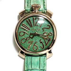 【未使用・廃番】ガガミラノ　GAGAMILANO　メンズ　レディース　腕時計　マヌアーレ　MANUALE 　40MM　STARDUST