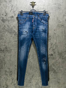 新品 20SS DSQUARED2 ディースクエアード Cool Guy デニム S71LB0723 入札前ご連絡要