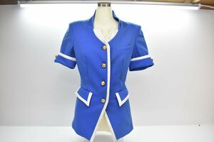 昭和レトロ イベントコンパニオン？スチュワーデス？ デパート? 女性用 制服 上着のみ サイズ9号[Bon][ユニフォーム][コスプレ][当時物]