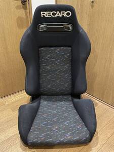 送料無料 RECARO レカロ セミバケットシート SR-3 SR3 ルマンカラー SR-ZERO SR-2 SR2 SRZERO 破れなし 比較的美品