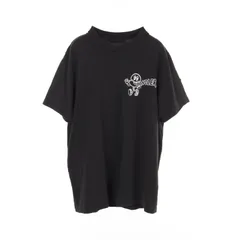 モンクレール MONCLER カットソー 8C00050 ブラック コットン Tシャツ メンズ Used A