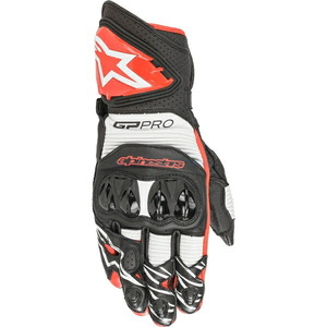 在庫あり alpinestars アルパインスターズ グローブ GP PRO R3 GLOVE カラー:BLACK WHITE BRIGHT RED(1304) サイズ:XL