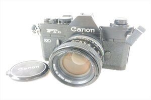 ☆ Canon キャノン FTb フィルム一眼レフ 50mm 1:1.4 S.S.C. 中古 現状品 250106A4422