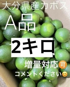 大分県産カボス（かぼす　