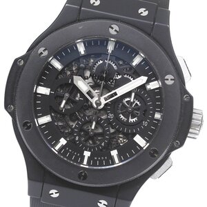 ウブロ HUBLOT 311.CI.1170.RX ビッグバン アエロバン ブラックマジック クロノグラフ 自動巻き メンズ 保証書付き_776760