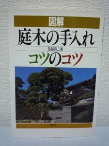 図解 庭木の手入れコツのコツ★船越亮二■枝 切り方 花 道具 樹