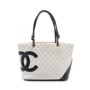 シャネル カンボンライン ラージ ブランドオフ CHANEL レザー トートバッグ レザー 中古 レディース