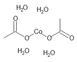 酢酸コバルト(II)四水和物 98% 250g (CH3COO)2Co・4H2O 無機化合物標本 試薬 試料