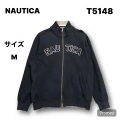 【即購入OK】NAUTICA フルジップスウェット サイズM ネイビー