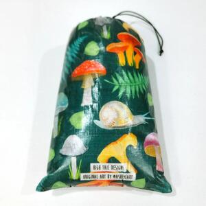 HIGH TAIL DESIGNS staff sack ForestMushroom　ハイテールデザイン　スタッフサック　DCF　ウルトラライト　軽量　登山　ハイク　山　道