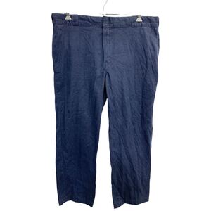 Dickies 874 ワークパンツ W42 ディッキーズ オリジナルフィット ビッグサイズ ネイビー 古着卸 アメリカ仕入 2409-103